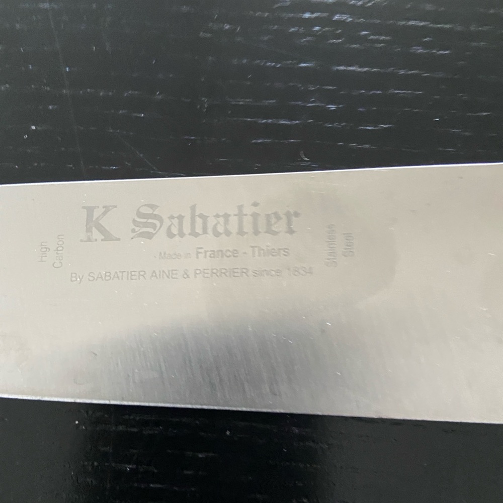 Vintage K Sabatier Aine & Perrier 8” Chef’s Knife - Picture 4 of 4